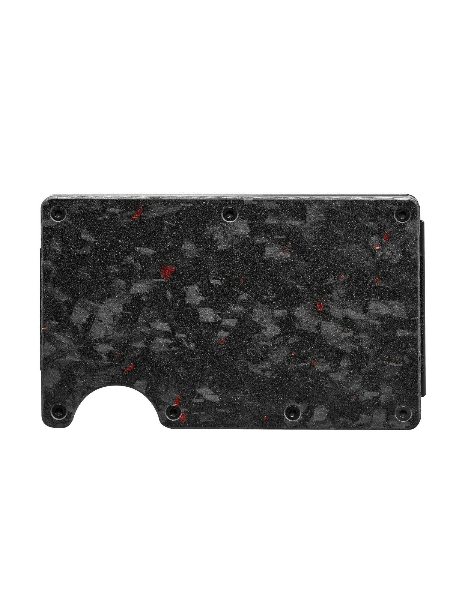 La Enviro | Carbon Wallet  I Matte Red Speckle