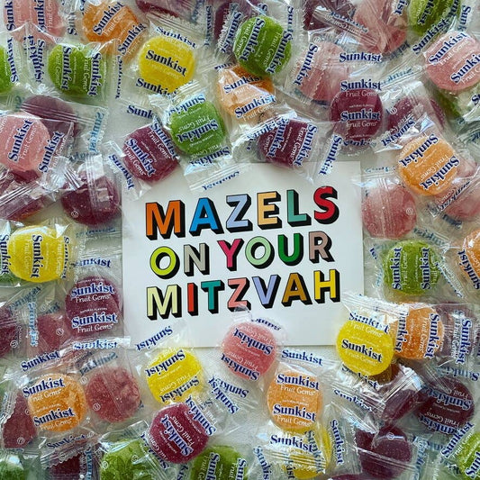 Mazels on your Mitzvah Card