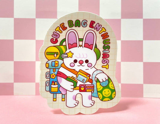 Cute Bag Enthusiast | Vinyl Sticker