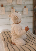 Bear Beanie | Oatmeal