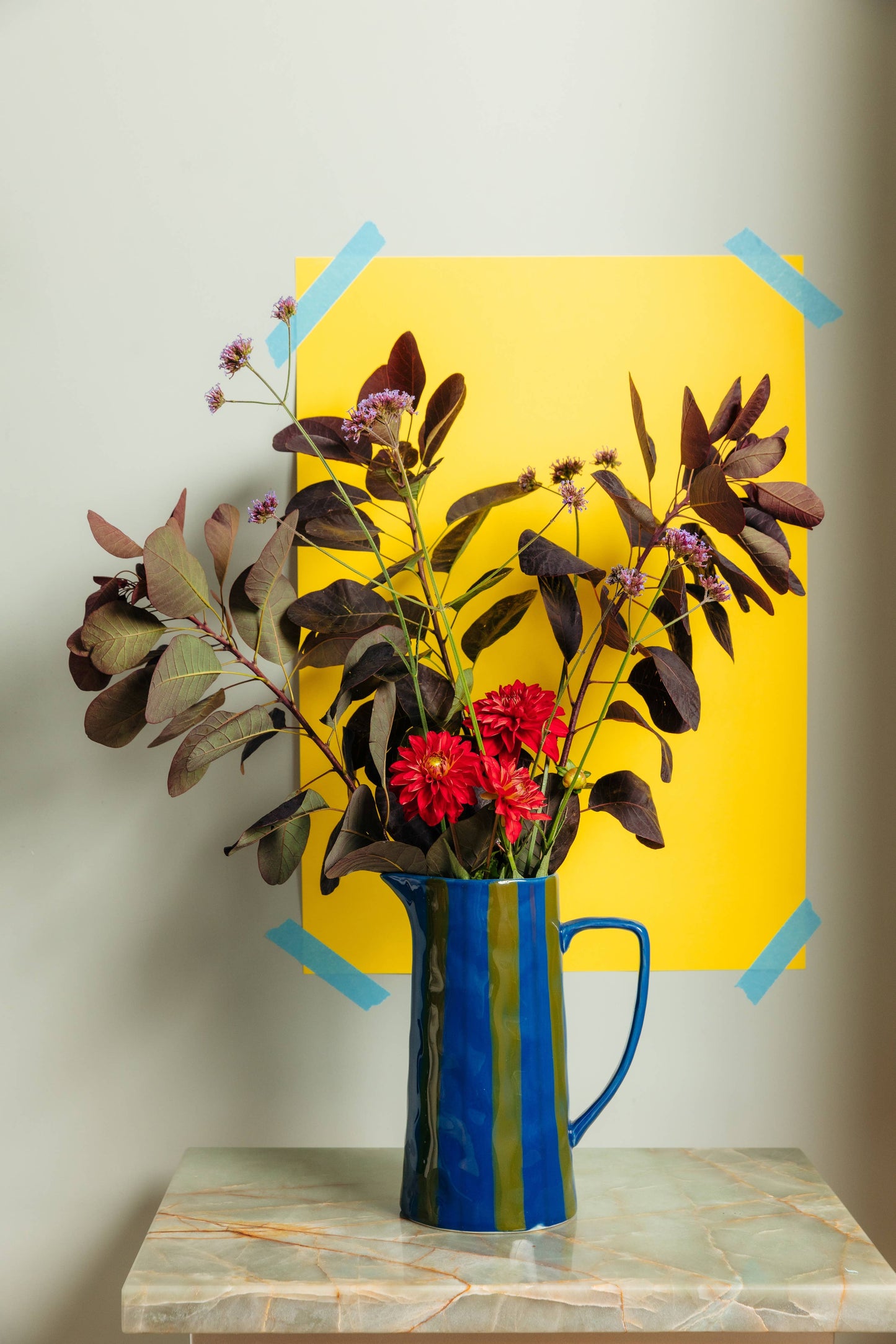 Ceramic Jug | Blue & Green