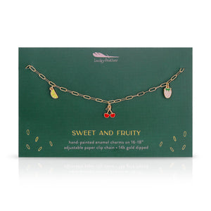 Enamel Treasure Necklace | Sweet