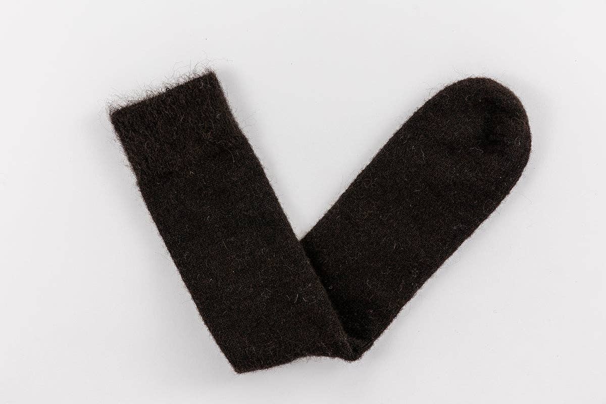 Ultra Soft Alpaca Socks | Charcoal