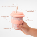 Pink Daisy Babychino Cup | 4oz