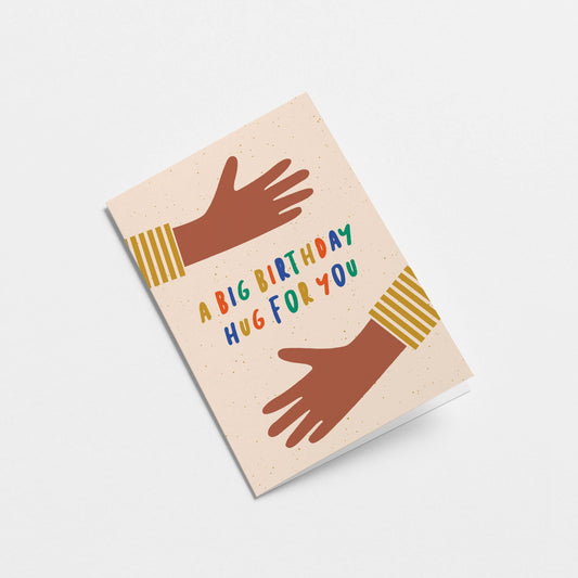 Big birthday hug - Greeting Card