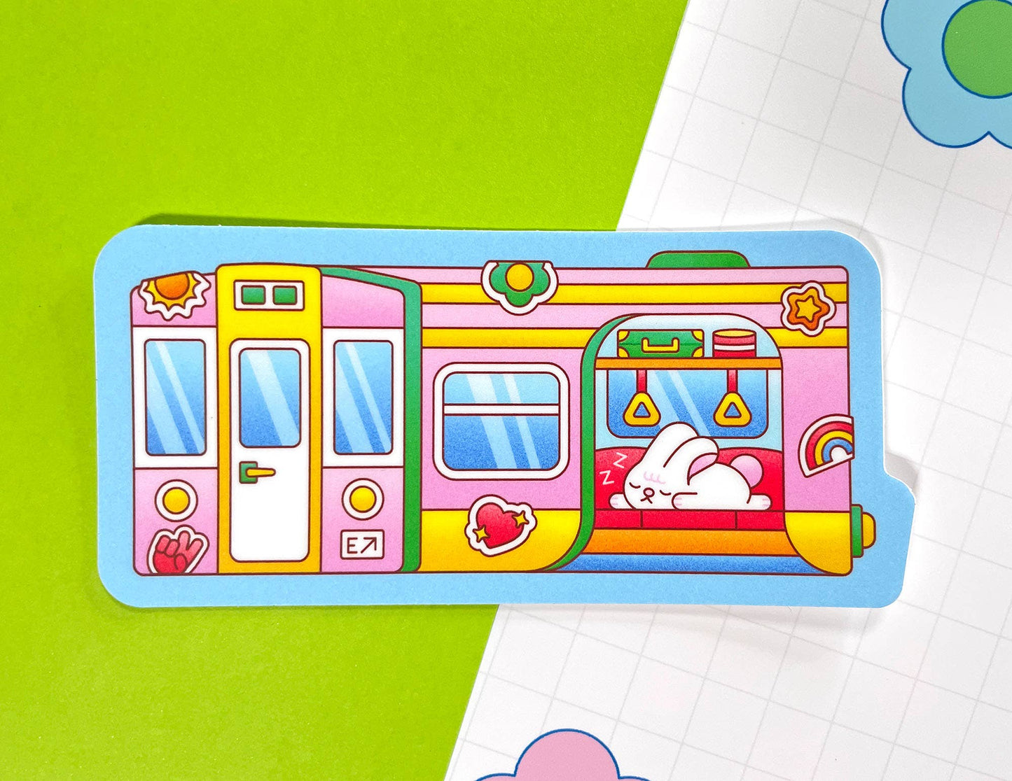 Subway Snooze | Vinyl Sticker