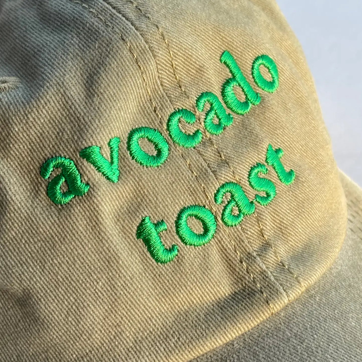 Avocado toast Cap