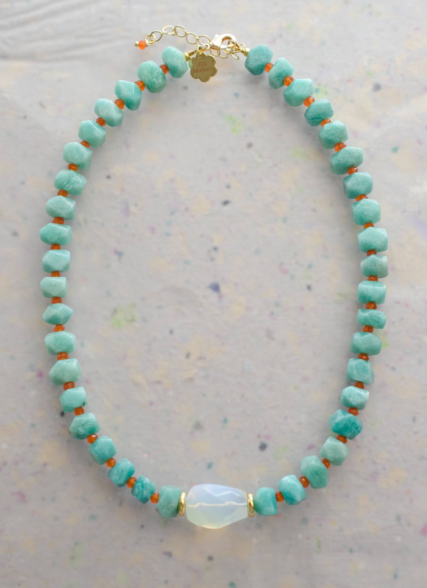 Roxie Amazonite | Beaded Necklace