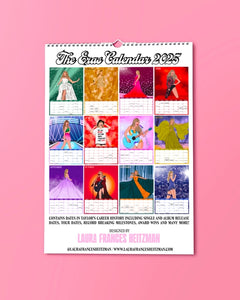 The Taylor Swift Eras 2025 Calendar