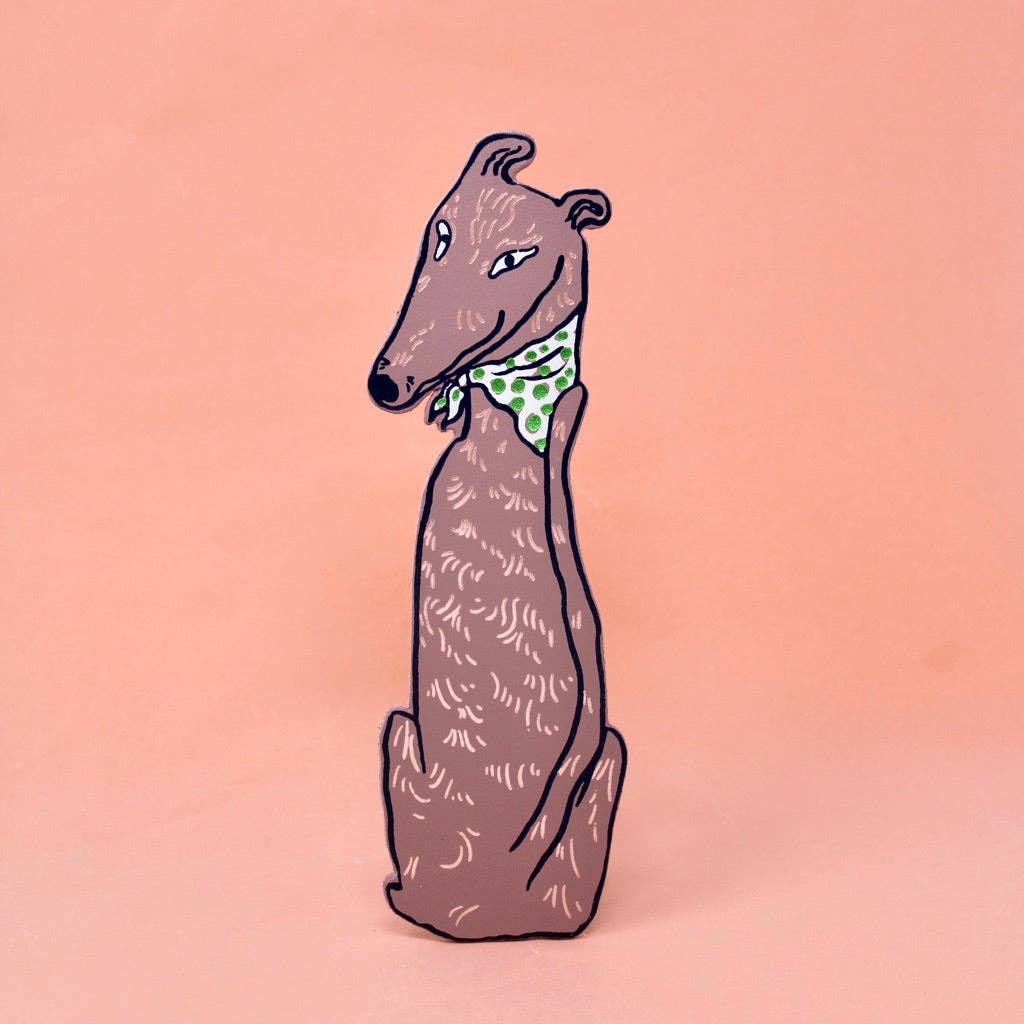 Dog Tails Bookmark | Dusty Pink