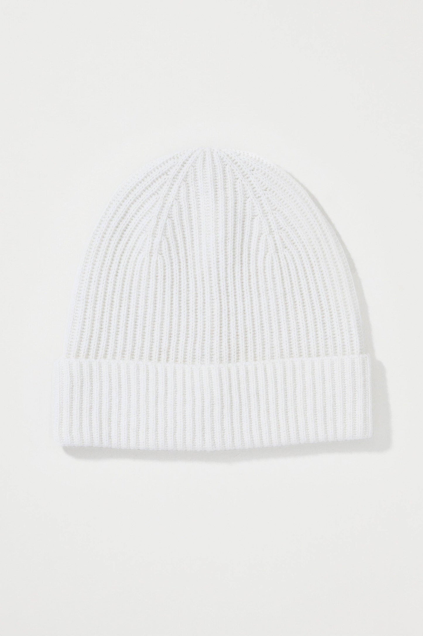 Cashmere Ribbed Beanie | Various Colours
