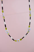 Lavender Daisy | Beaded Necklace