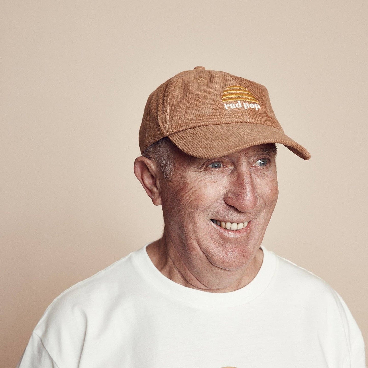 Rad Pop Cord Cap | Tan