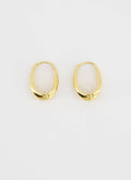 Teardrop Click Hoops | Various Colour