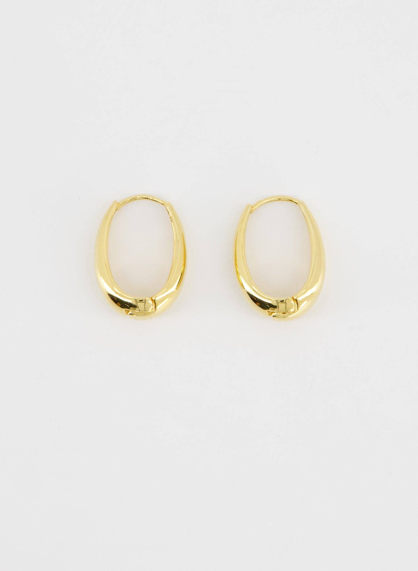Teardrop Click Hoops | Various Colour