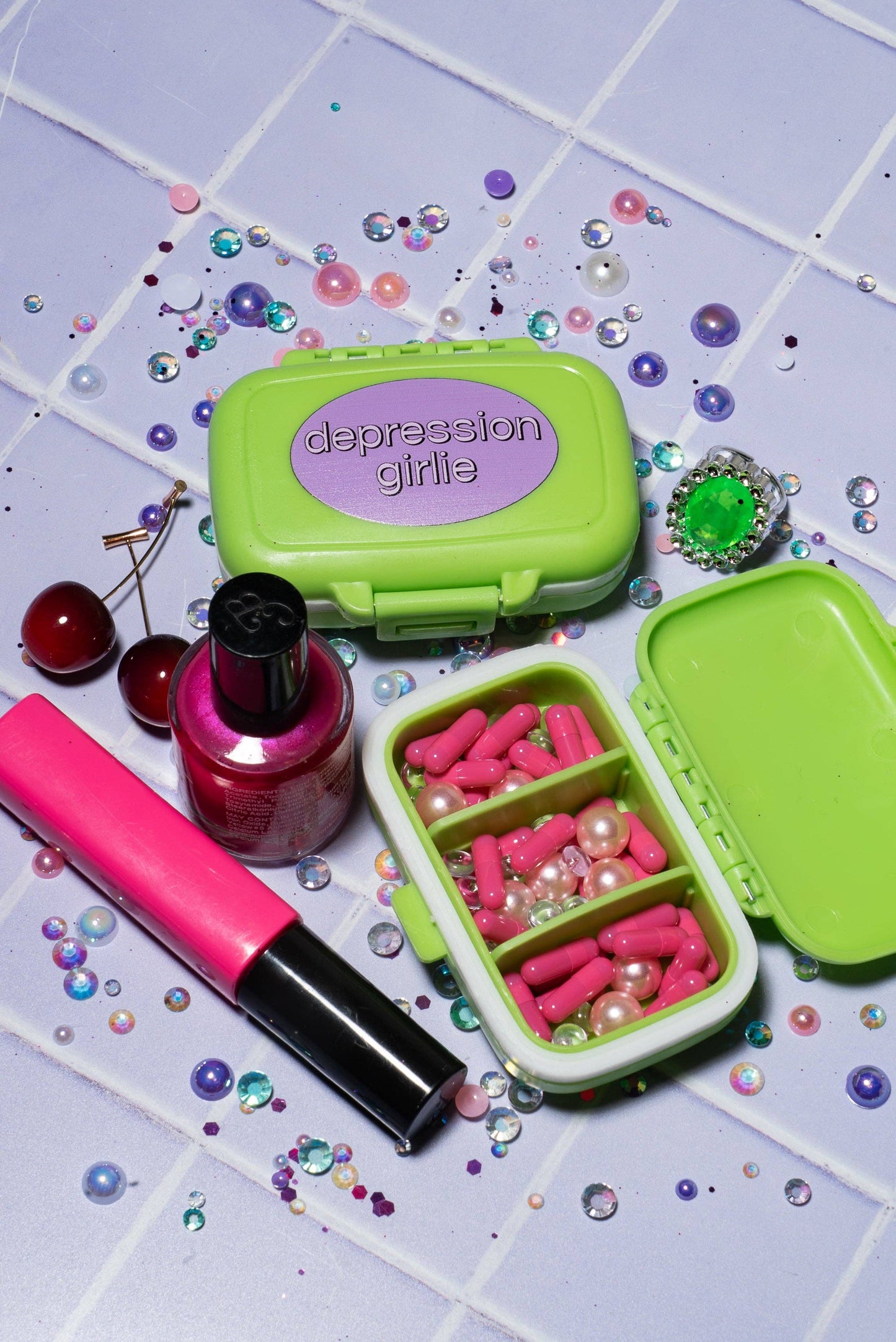 Depression Girlie | Pill Case