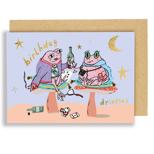 Frogs birthday drinkies