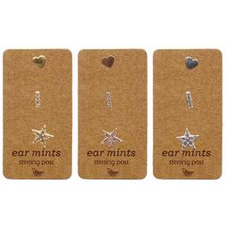 Earmints | Heart/Bar/Star 3 set pack