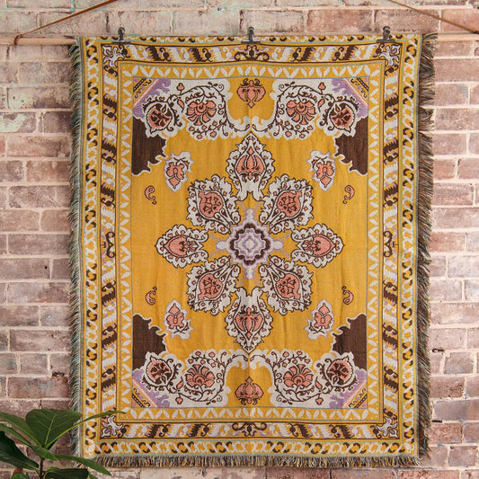 'Here Comes The Sun' | Large Picnic Rug/Throw