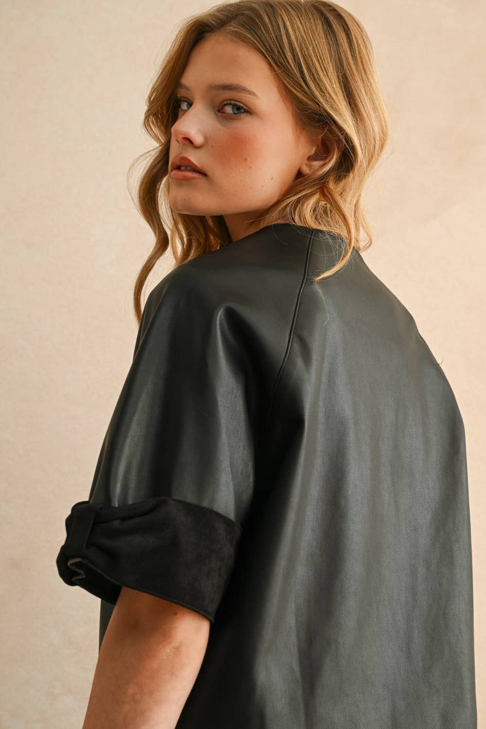 Vegan Leather Jacket