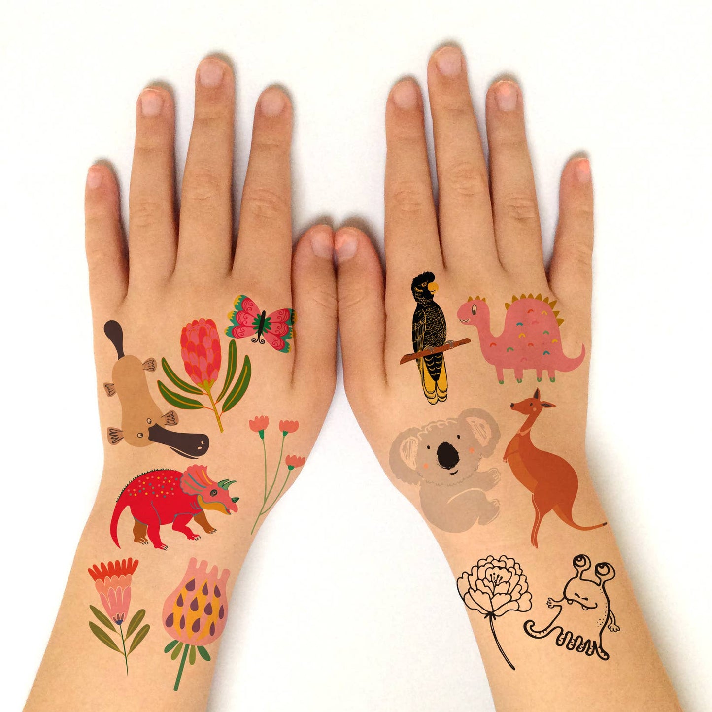 Single Flowers/Rose Temporary Tattoos