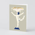 ‘Happy Birthday Statue’ Greetings Card