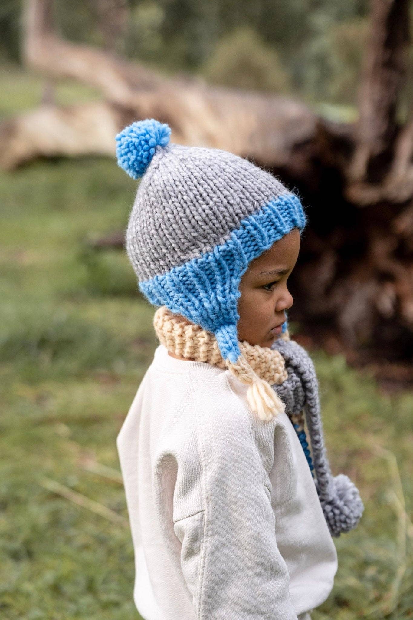 Earth Beanie | Ocean