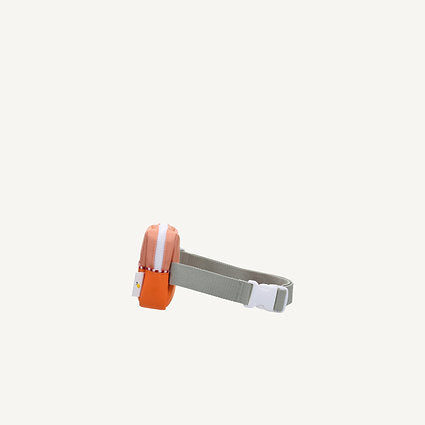 fanny pack | colourblocking | coral pink + lifebuoy orange