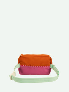 fanny pack | large | better together | gravel orange + rosette pink