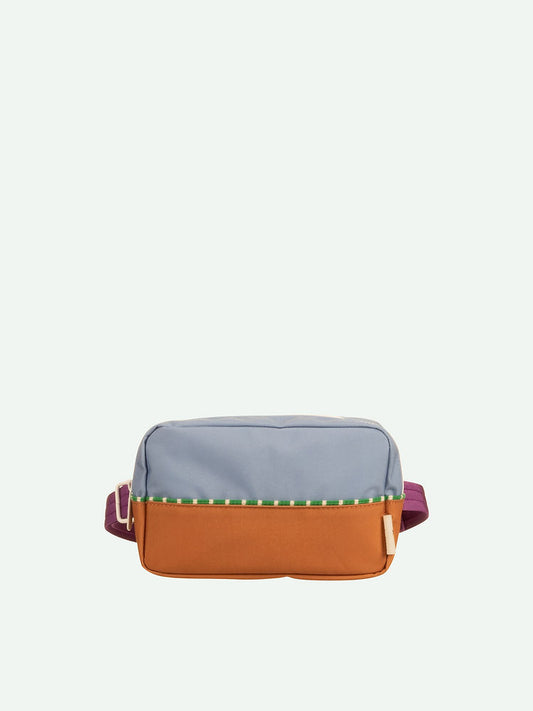 fanny pack | large | better together | badminton blue + leather ball