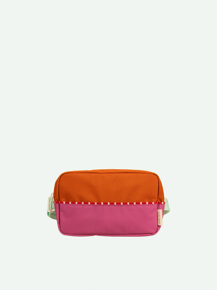 fanny pack | large | better together | gravel orange + rosette pink