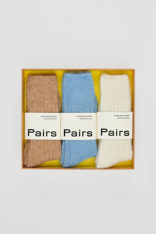 The Ultra Soft Alpaca Ribbed Gift Set | Various Colours