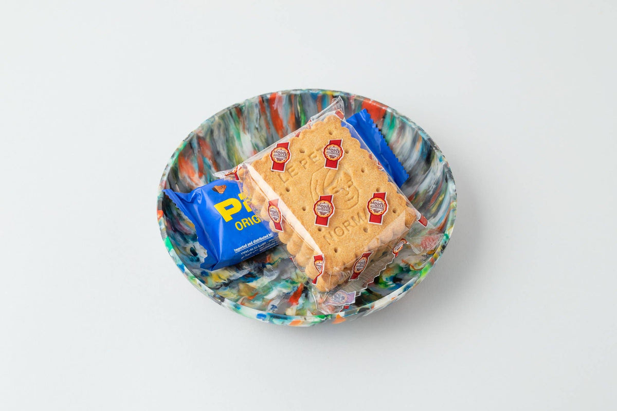 Round Serving Tray | White