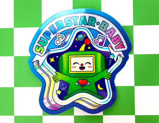 Super Star Baby | Holographic Sticker