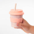 Pink Daisy Babychino Cup | 4oz