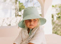 Wide Brim Bucket Hat | Sage