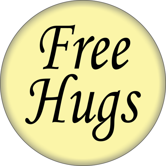 1.25" Badge | Free Hugs