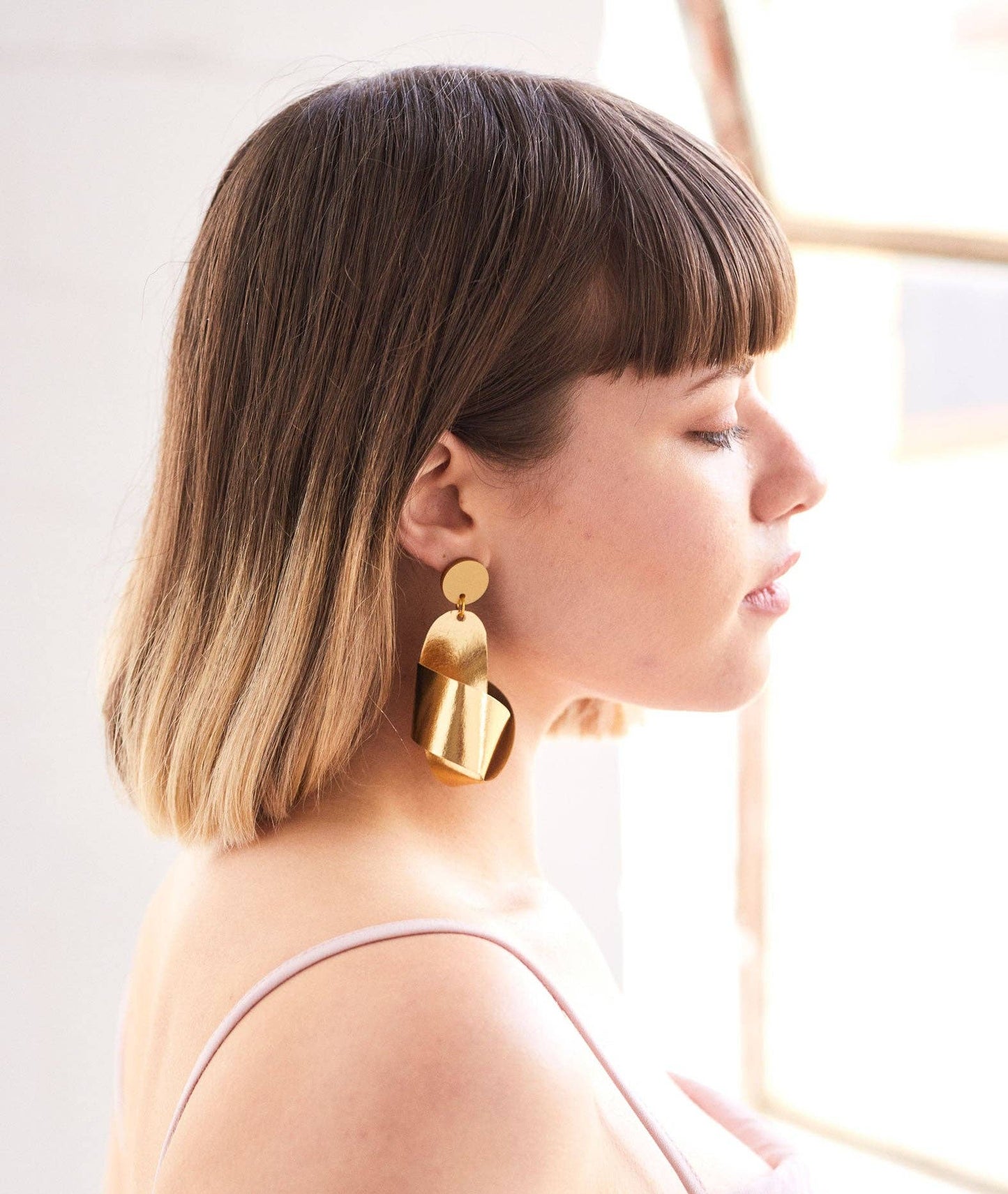 Knot Earrings | Gold