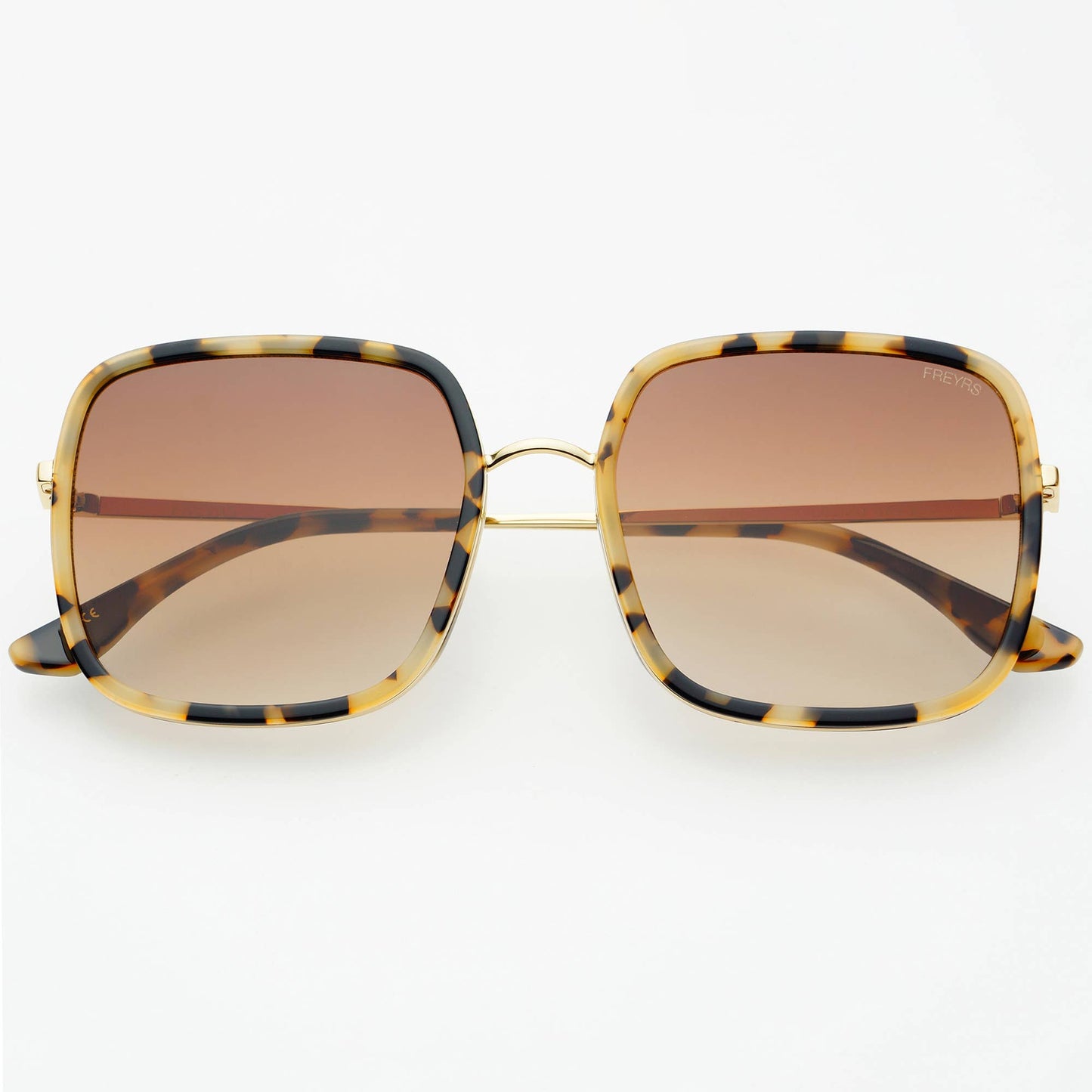 Cosmo Square Sunglasses | Milky Tortoise