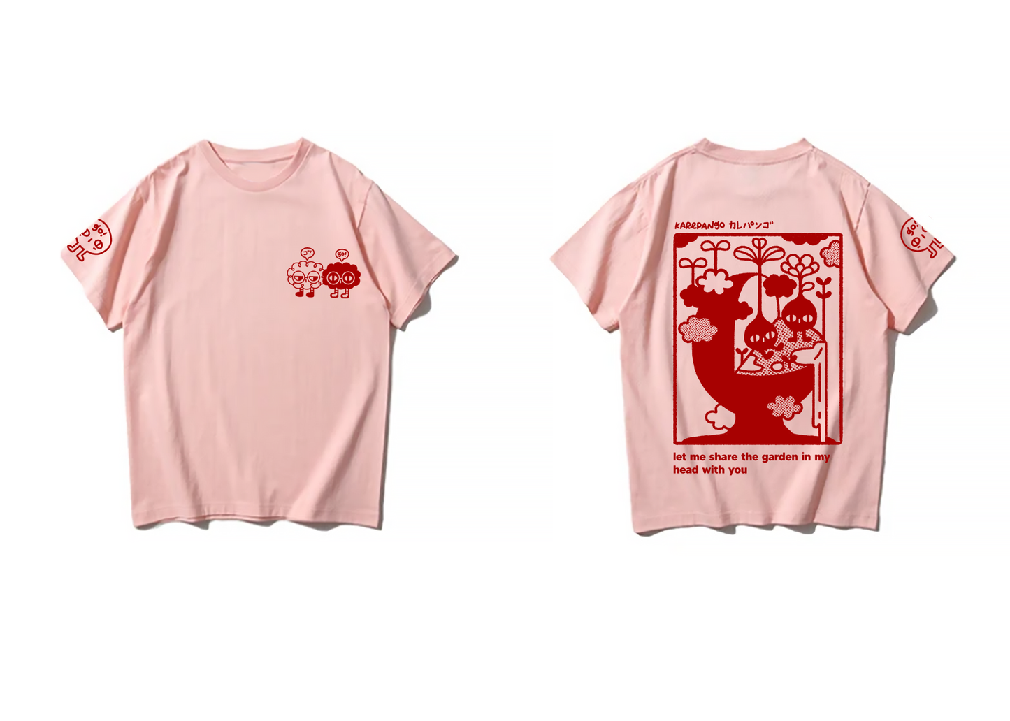 Kouen Print | Pink T-shirt