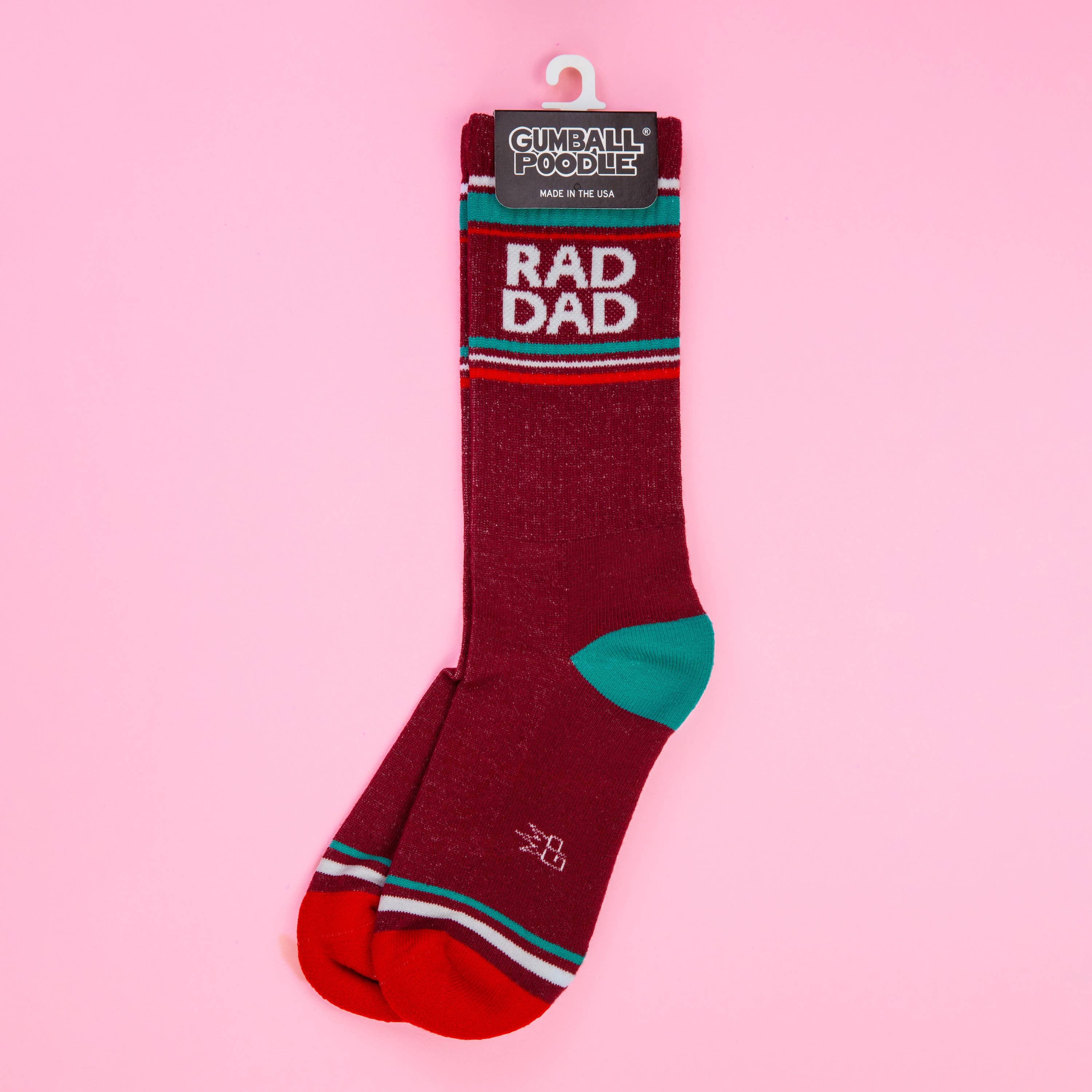 Rad Dad | Gym Crew Socks