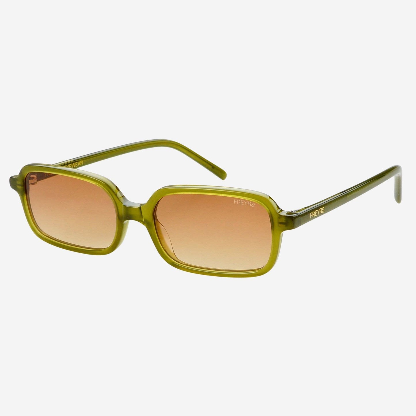 Miki Rectangular Sunglasses | Olive