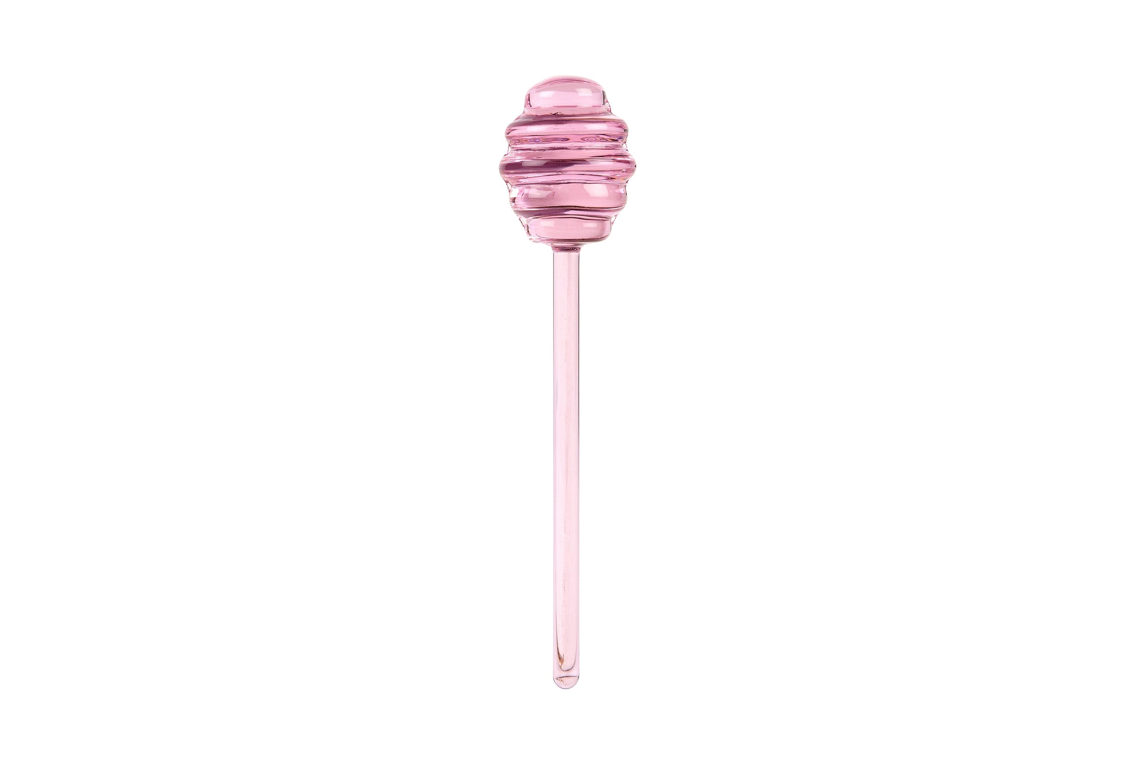Glass Honey Dipper | Pink