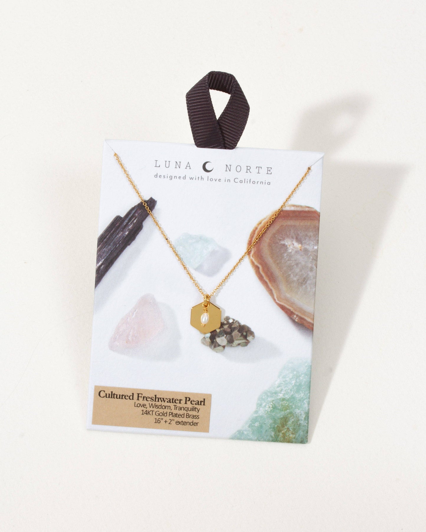 Pearl Geometry Necklace