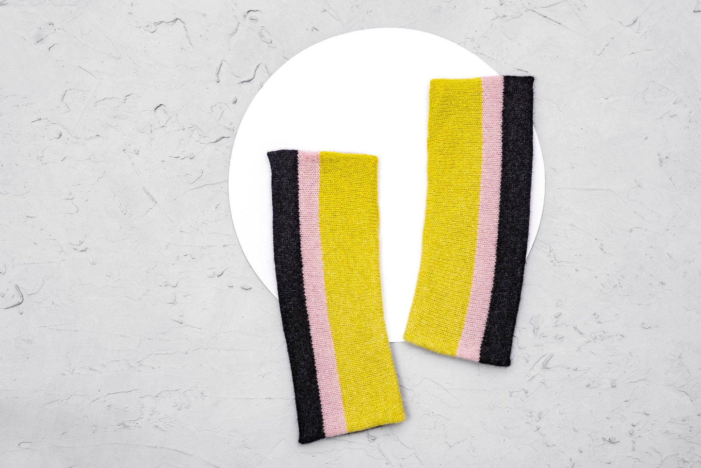Wrist Warmers Knitted Lambswool  | Various Colours
