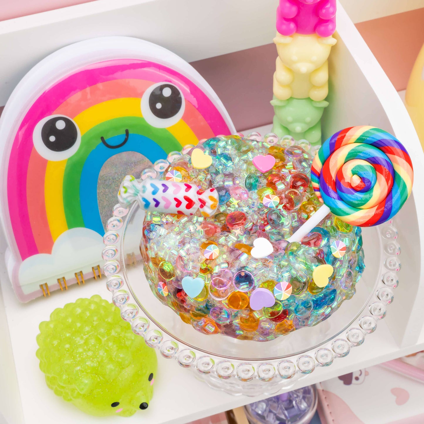Rainbow Candytopia | Crunchy Slime