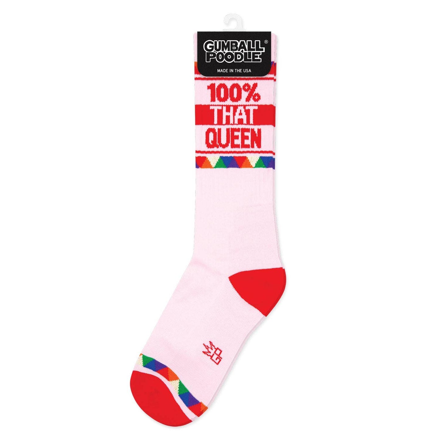 100% That Queen | Gym Crew Socks