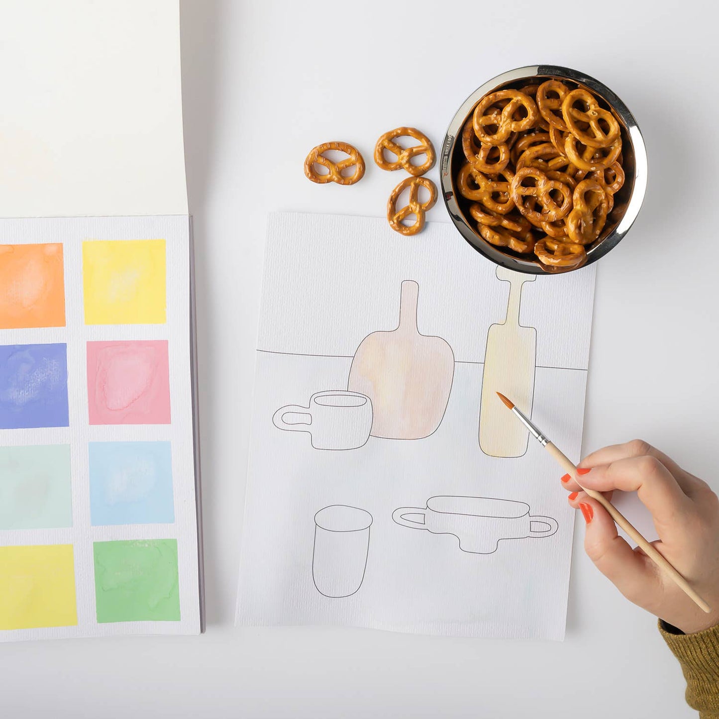 Watercolour Painting Book