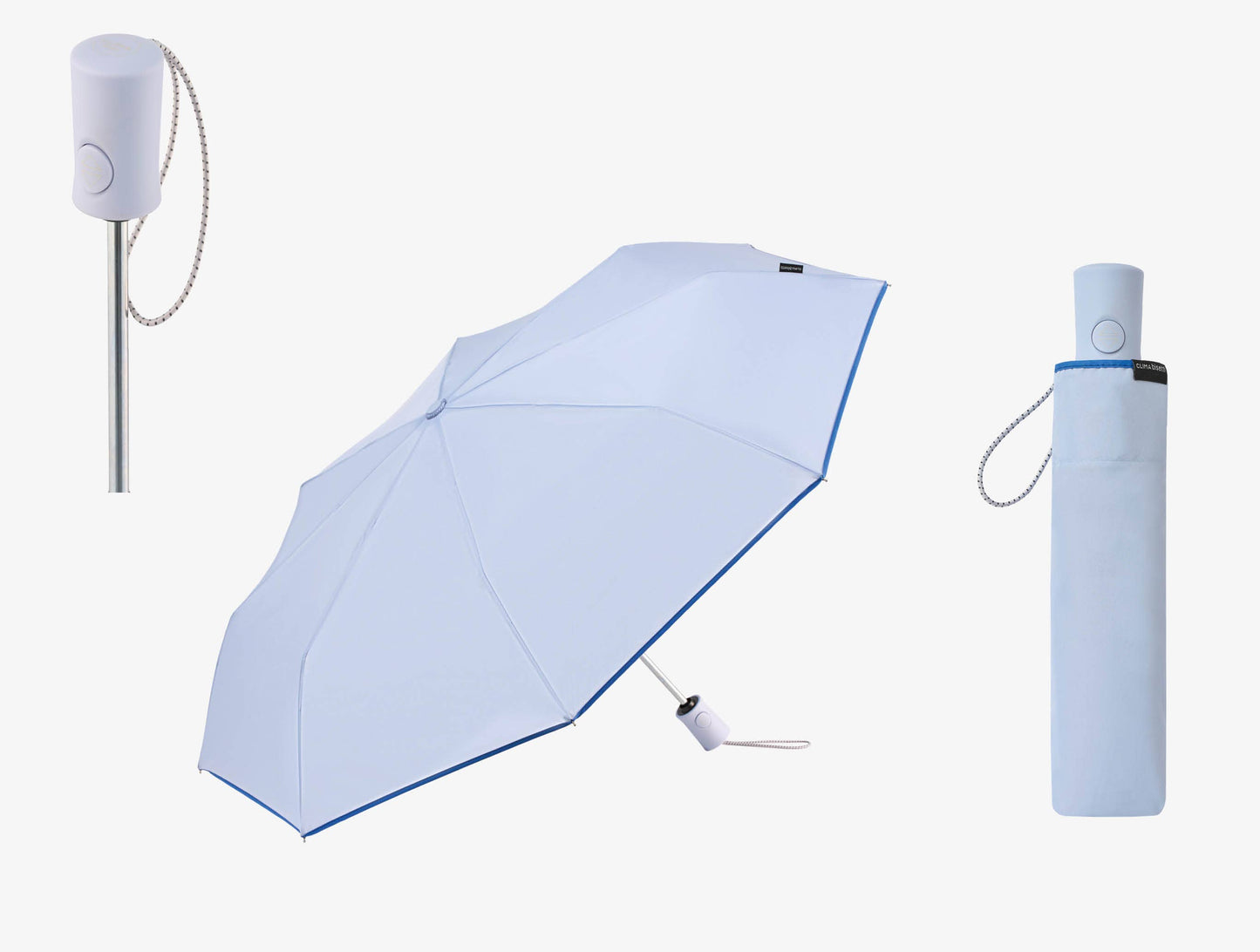Recycled Folding Umbrella UV+50 | Various Colours