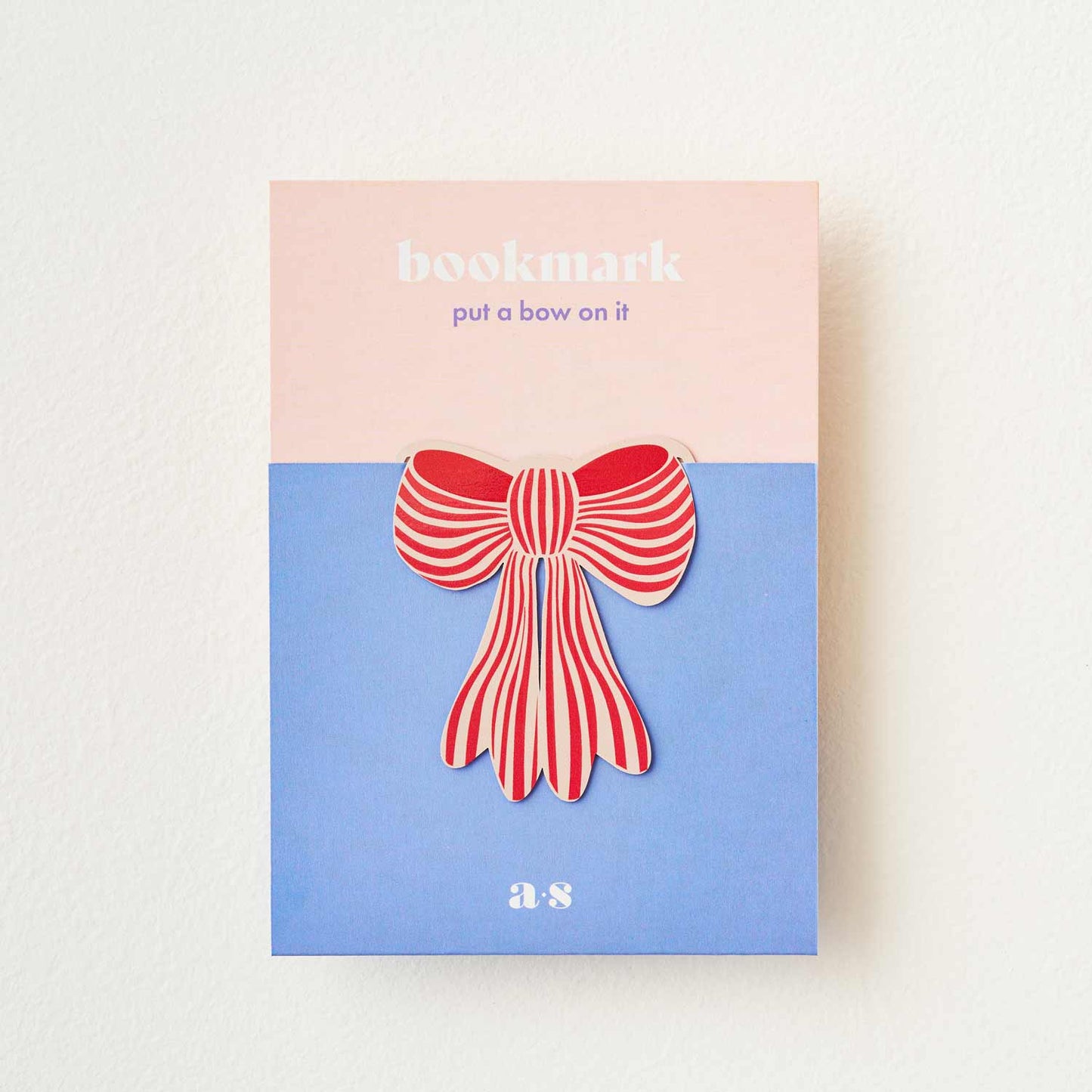 Red Bow | Steel Bookmark & Page Marker